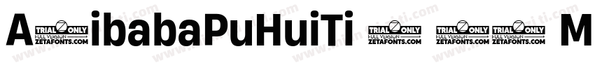 A1ibabaPuHuiTi 3 65 Medium字体转换